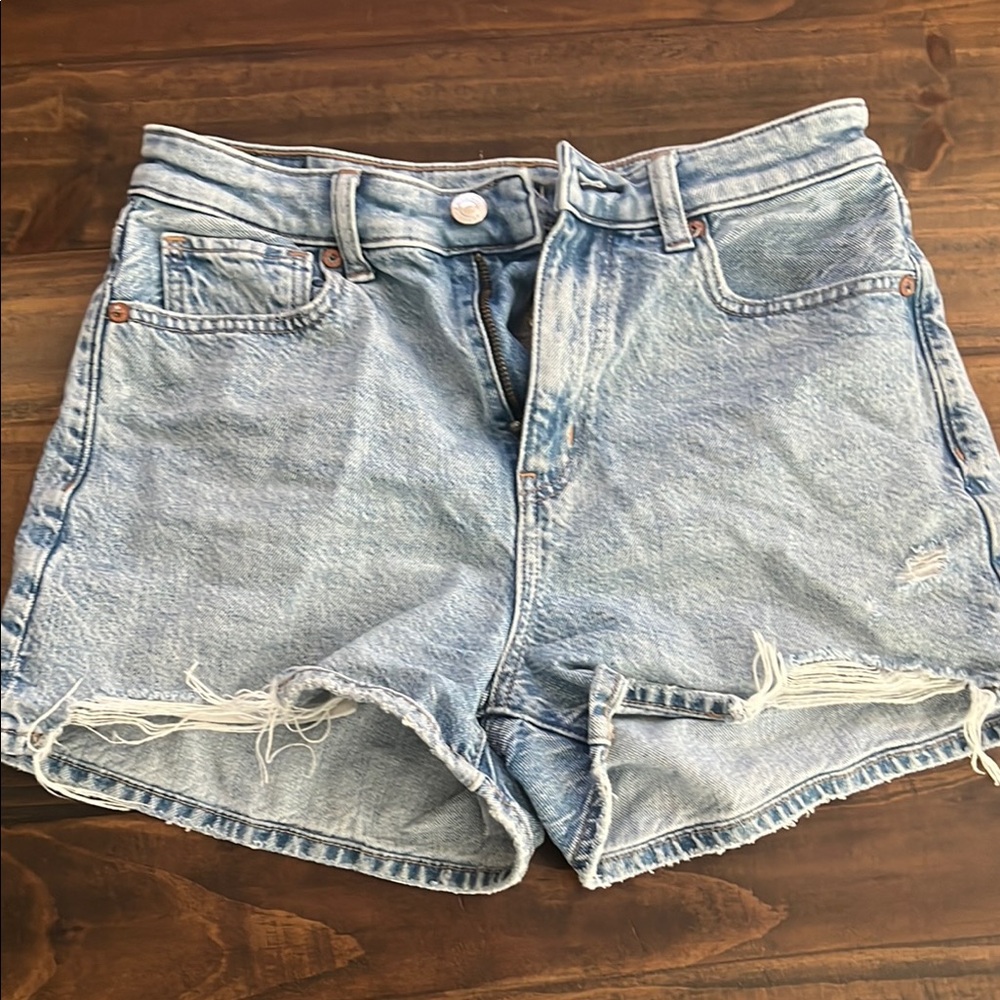 American Eagle Outfitters Light Blue Denim Shorts